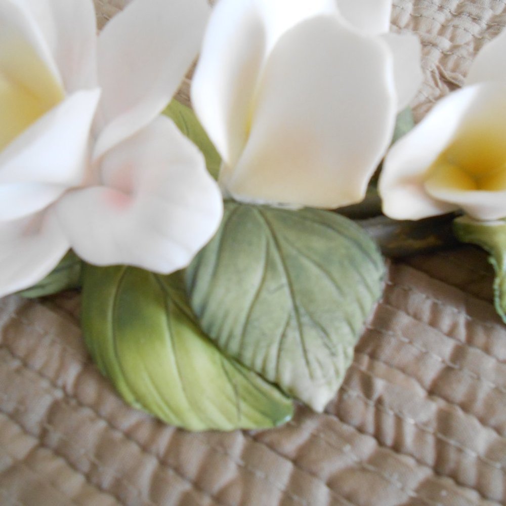 Bisque Porcelain Flower - Picture 6 of 8